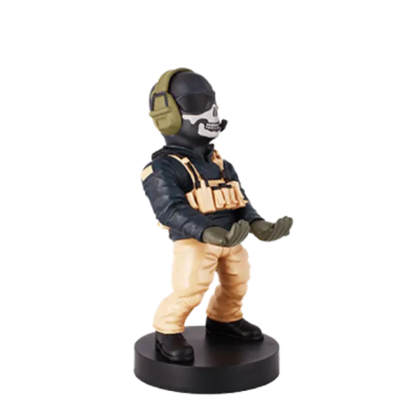 Call of Duty: Lt. Simon Ghost Riley Cable Guys Original Controller and Phone Holder for Controller Holder