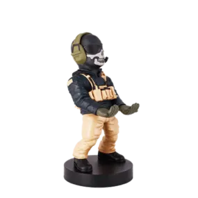 Call of Duty: Lt. Simon Ghost Riley Cable Guys Original Controller and Phone Holder for Controller Holder