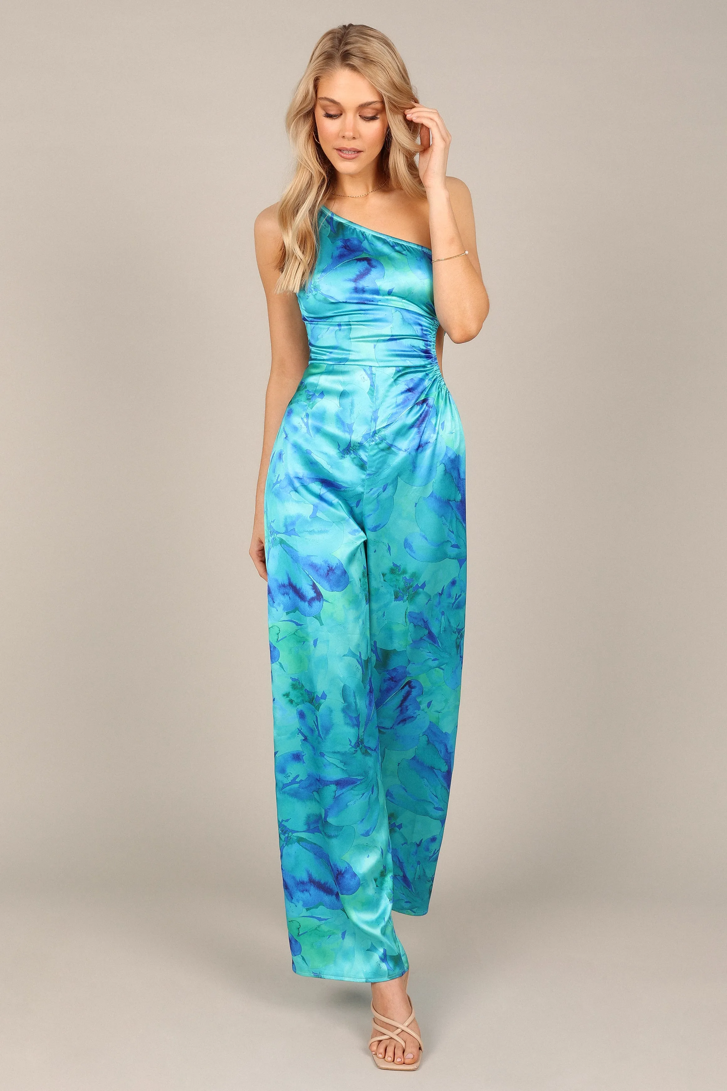 Florina Jumpsuit - Blue/Green