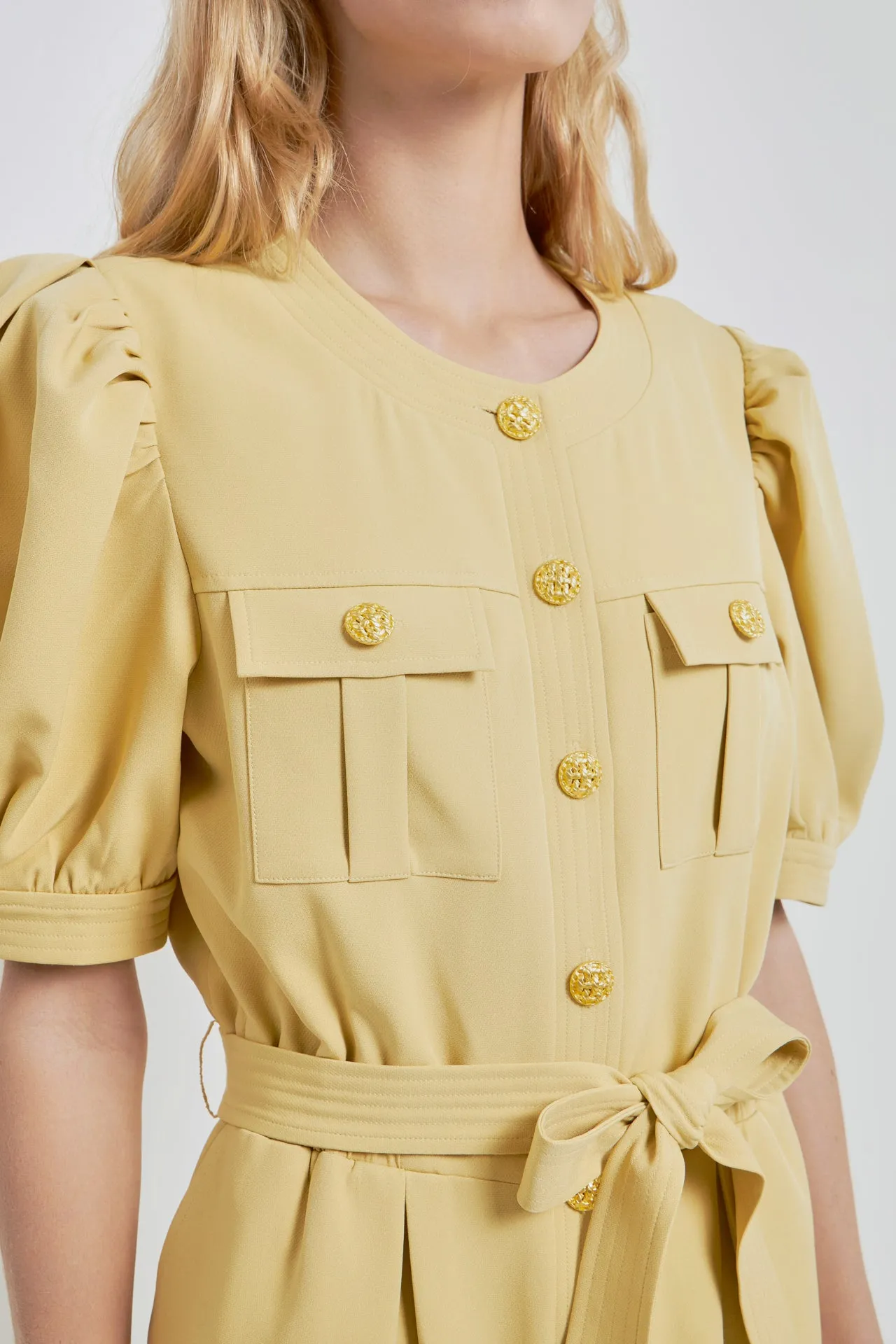 Jumpsuit with Button Detail