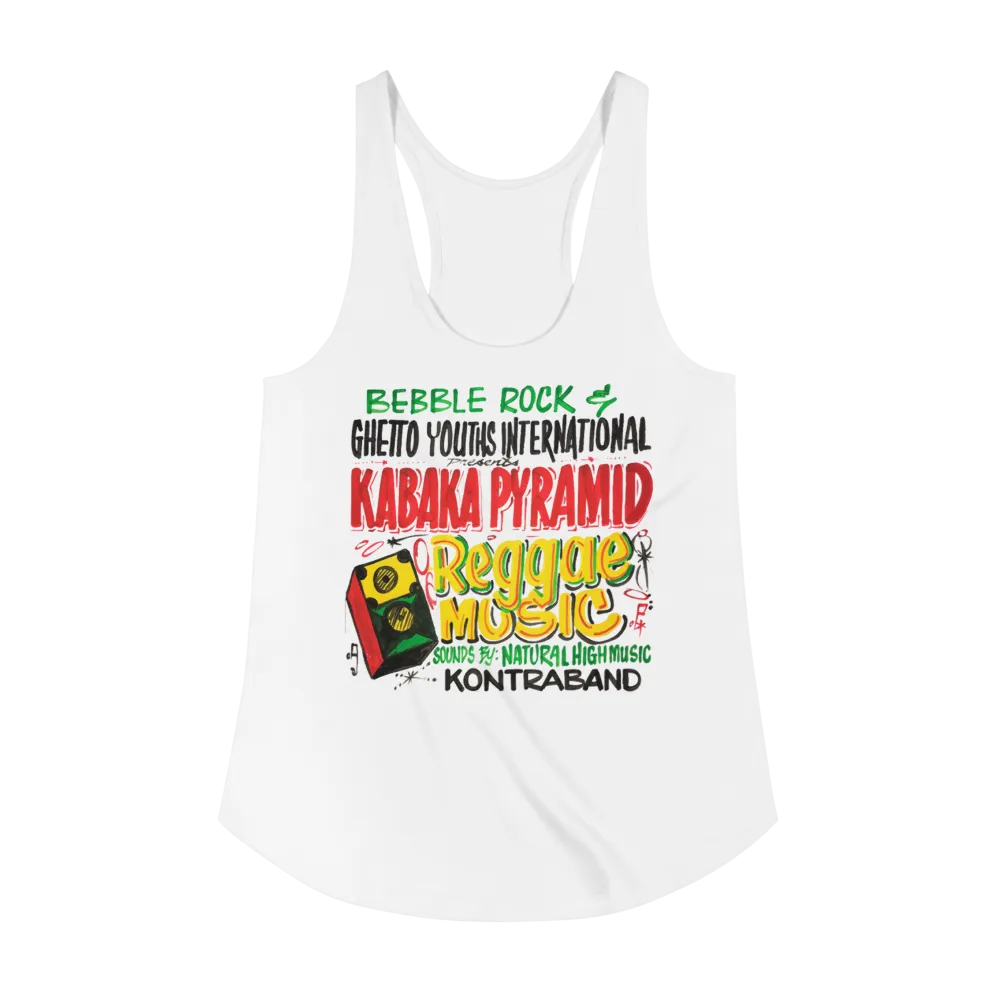 KABAKA PYRAMID X NURSE SIGNS LIMITED EDITION LADIES TANK TOP