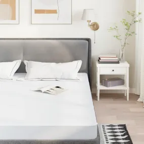 Mattress Protector White 80x200 cm Waterproof