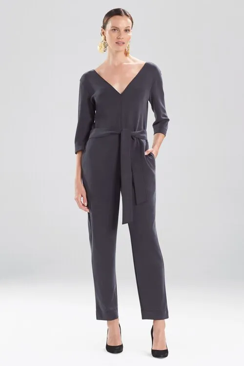 Mia - Sanded Jersey Jumpsuit