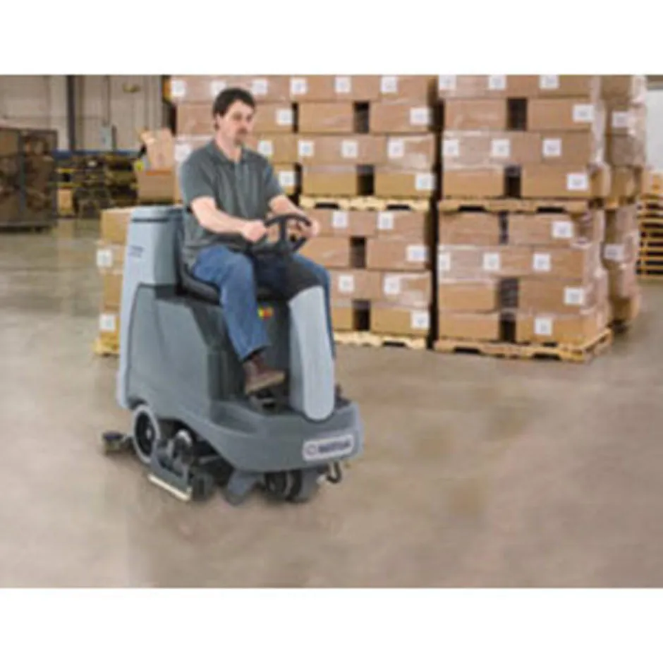 Nilfisk BR755C Battery Operated Rider Floor Scrubber With Cylindrical Deck See SC4000C