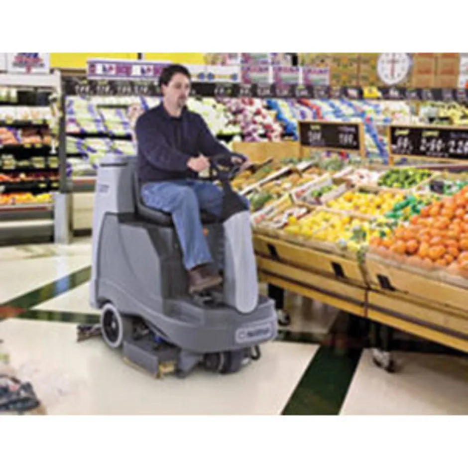 Nilfisk BR755C Battery Operated Rider Floor Scrubber With Cylindrical Deck See SC4000C