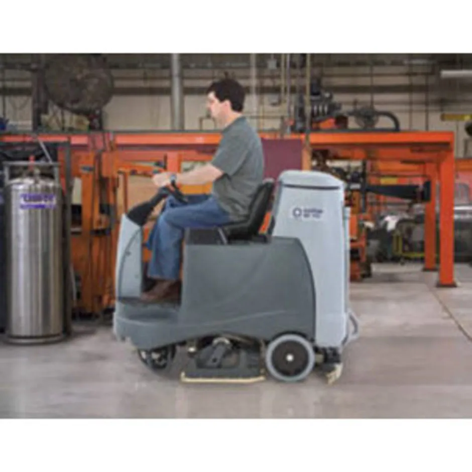 Nilfisk BR755C Battery Operated Rider Floor Scrubber With Cylindrical Deck See SC4000C
