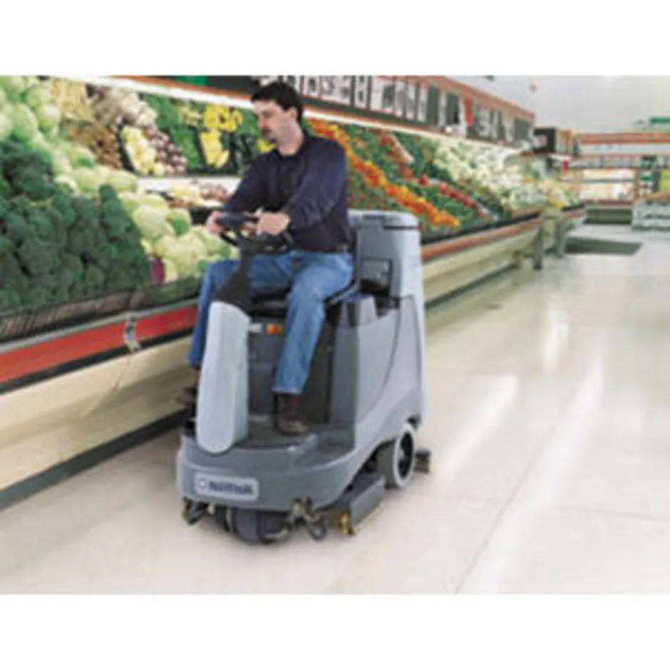 Nilfisk BR755C Battery Operated Rider Floor Scrubber With Cylindrical Deck See SC4000C