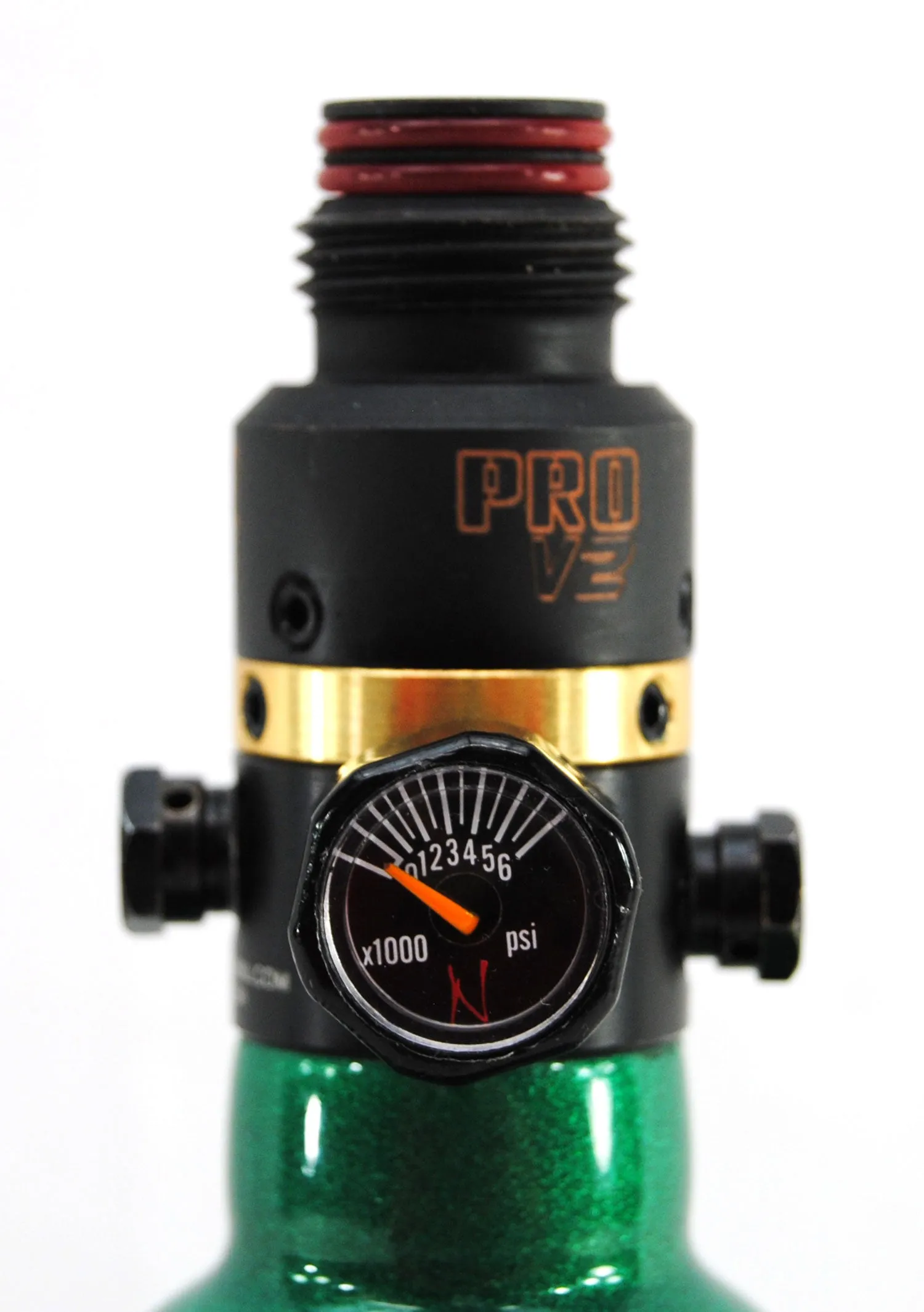 Ninja 68ci 4500psi HPA Tank - Limited Edition St. Patrick's Day Lucky Clover - Pro V2 Regulator