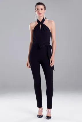 Stretch Jacquard Jumpsuit